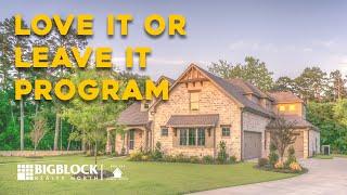 Our Home-Buyer's "Love it Or Leave It" Program | The Best Sac Homes Group