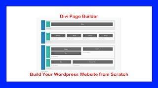 How to Build a Wordpress Website from Scratch with the Divi Builder - tutorial