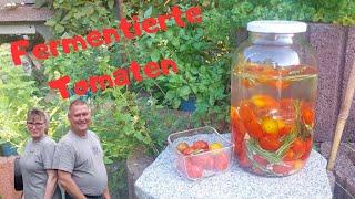 Fermentierten , Fermentierte Tomaten GESUND und LECKER