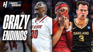 ALL THE CRAZY ENDINGS from 2024 March Madness 