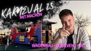 KARNEVAL mit MACRON ! Wagenbau & DGB Karnevalsrave | dB VIO