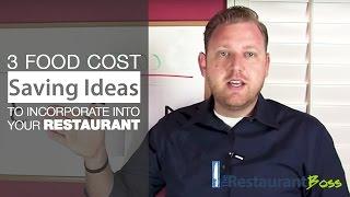 Restaurant Food Cost Saving Ideas