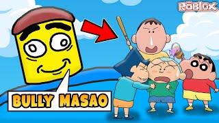 Shinchan kazama bochan bullying masao  | roblox silly simon says | shinchan roblox | funny game 