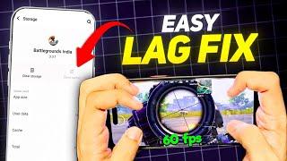 How To Play Lag Free BGMI in Low-End Device | Close Range Lag Fix Bgmi |Fix Lag & Framedrops in BGMI