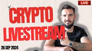 Mai e cineva in piata asta sau a disparut toata lumea? Livestream Crypto