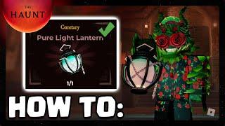 HOW TO GET: Pure Light Lantern (Roblox: The Haunt Event Badge)