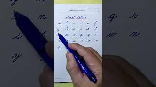 Cursive writing a to z | Cursive small letters abcd | Cursive abcd | Cursive handwriting practice