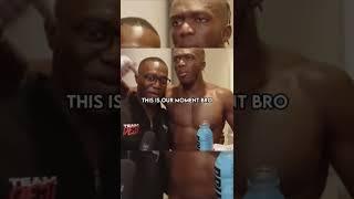 Great Moment for KSI and Deji #ksi #happy #boxing #viral #shorts