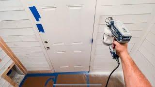 Graco Truecoat 360 Painting Footage | No BS Workflow of How The Paint Sprayer Works | POV