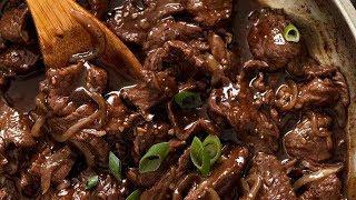 Beef Stir Fry with Honey Black Pepper Sauce