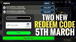 ️NEW REDEEM CODE TODAY (5TH MARCH) | FC MOBILE REDEEM CODE | EA FC MOBILE