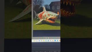 12 ft Home Depot Halloween Animatronic Wishlist - Final Prop - Great White Shark