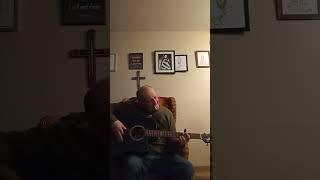 Douger plays acoustic Christmas morning jam dewger..