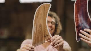 FCS x Wood + Water Limited Edition Timber Fins