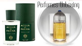 Unboxing Perfume Acqua Di Parma & Cartier De Pasha Parfum || Acqua Di Parma Colonia || Perfumes