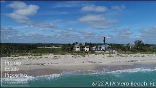 Vero Beach Luxury Real Estate - Oceanfront Mansion Vero Beach - 6722 A1A Vero Beach, FL