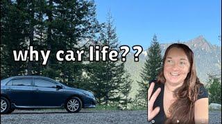 Why I live in my car - a little bit more about me #carlifestyle #rebuild #sobriety #gratitude