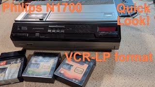 Quick Look! Philips N1700 VCR-LP - Ep 6 S1