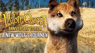 A NEW WOLF'S JOURNEY! | WolfQuest : Anniversary Edition Gameplay Part 1