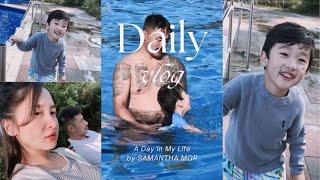 BEE LE UNCLE LAI NA MITHO TOKYO| SWIMMING DAY | SAMANTHA’s VLOG