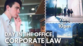 Day in My Life as a CORPORATE LAWYER in London - 14 Hour Day