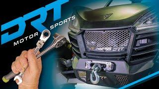 DRT Motorsports Segway 2022+ Villain SX10/W Aluminum Front Grill Install Guide.