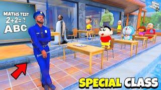 Franklin Become a Professor | He Takes SPECIAL CLASSES For Shinchan And His Friends In GTA 5