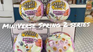 Unboxing & Make: NEW MiniVerse Spring 2 Complete series! 