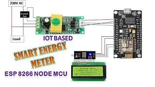 IoT Based Smart Electricity Energy Meter using ESP8266 & Blynk Application