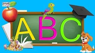 ABC Phonics Song - A For Apple - ABC Alphabet Songs with Sounds for Beginners