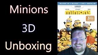 Minions 3D Blu-Ray Unboxing (Giveaway Ended)