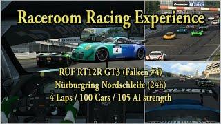 Intense race: Ruf RT12R GT3 @Nordschleife 24h | Raceroom Racing Experience (R3E)