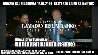 ROMSKI BAL BUJANOVAC 15.01.2025 RESTORAN AGIMI PRESENT ORGANISATOR KEVIN UNIKAT NESO UNIKAT