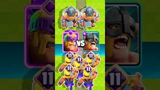 BARBAROS EVOLUCIONADOS vs BARBAROS de ELITE | #clashroyale