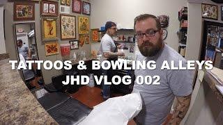 Tattoo Shop & Family Bowling Fun | Jordan Hauser Digital - Vlog 002