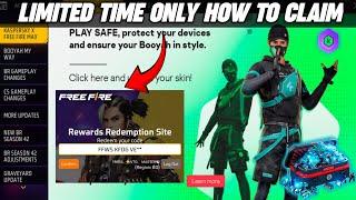 KASPERSKY X FREE FIRE MAX EVENT | FREE FIRE REDEEM CODE | FF NEW EVENT TODAY | FREE DIAMOND