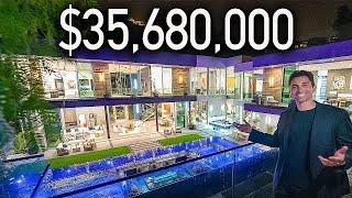 Touring a $35m Bel Air Mega Mansion with an INSANE Backyard!