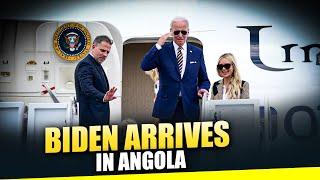 U.S. President Joe Biden arrives in Angola | US President Biden’s Africa visit