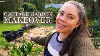 Complete Cottage Garden Reset  Weeding, Prepping Beds & Planting Snow Peas | Garden With Me