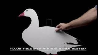 Dive Bomb Industries V2 Snow Goose Silhouette Decoys