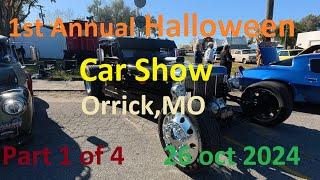 1st Annual Halloween Car Show Orrick, MO Part 1 of 4