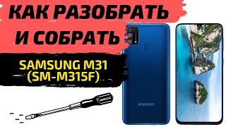 Как Разобрать и Собрать Samsung M31(РАЗБОРКА SM-M315F)