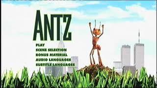 Opening To Antz (1998) 2001 UK DVD (DreamWorks/Disney/Pixar Version)