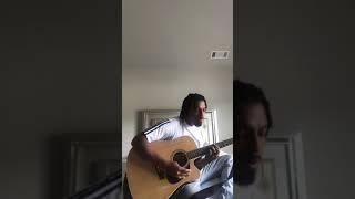 Chris Brown Go Crazy acoustic (COVER)