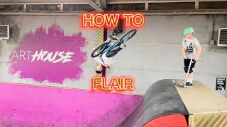 Как делать флеер на bmx / HOW TO FLAIR on BMX