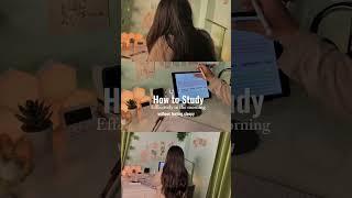 How to study effectively in the morning without feeling sleepy?