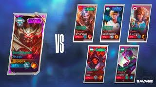 ZHASK BUILD TRUE DAMAGE  WITH 1 HIT CRAZY DAMAGE ZHASK BUILD 2024  GUIDE TO RANK UP !! SAVAGE !!