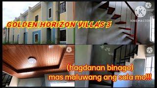 golden horizon villas 3 (pwesto Ng hagdan binago para lumuwang ang loob Ng bahay)