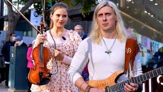 I Ask if She Knows Pink Floyd and This Violinist Stuns The Crowd