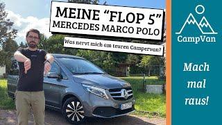 „Flop 5“ Mercedes Marco Polo! Die ehrliche Kaufberatung zum Campervan